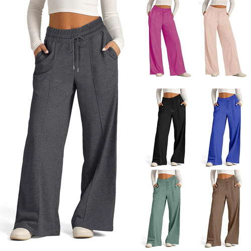 Damen hoher taille weites bein - damen,