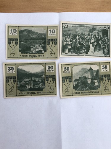 Austria banknoten oktober - ,