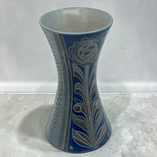 Vase steingut handarbeit - vase,