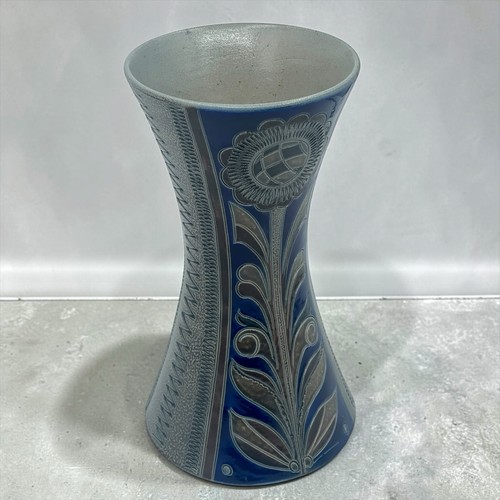 Vase steingut handarbeit - vase,