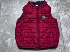 Weste Gr. 86/92 Kinder rot Football Übergang Impidimpi