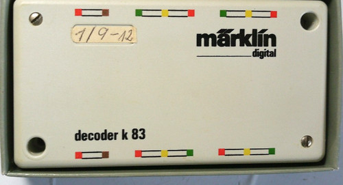Decoder k83 märklin ovp - k83,
