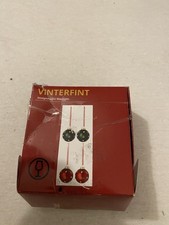 Weihnachtsdeko,Kugeln,2stk,neu,original,Retro,Vintage,Christbaum Schmuck,Ikea