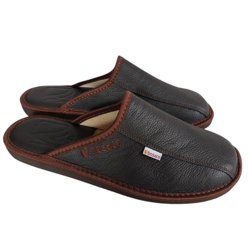 Herren leder hausschuhe home - herren,