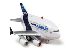 Airbus A380 House Color Pull back plane Spielzeug Flugzeug