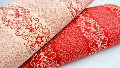 Jacquardstoff mit hirschmotiv - jacquardstoff,