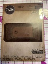 SIZZIX 7 THINLITS STANZEN