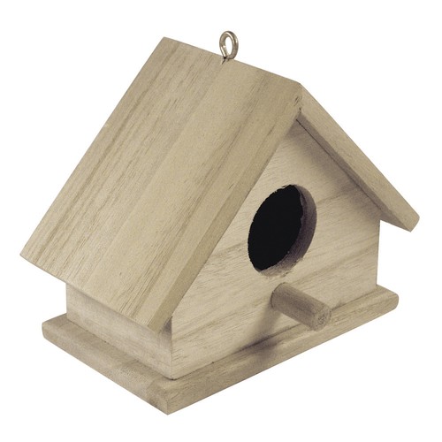 Deko holz vogelhaus - deko,