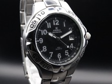 KIENZLE Montecarlo Diver WR100 Date, Schraubkrone, Drehlünette, Vintage, PRIMA