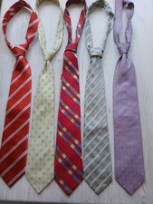 Krawatten Set. Material Seide