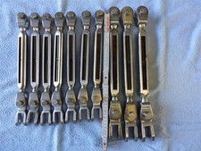 Wantenspanner, Drahtseilspanner, Spannschlösser aus V4A Edelstahl