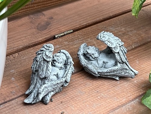Frostfeste steinfigur baby - 2,