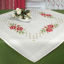 KREUZSTICH - STICK-TISCHDECKE