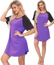 Damen Baumwolle Nachtwäsche