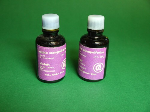Alpha stempelfarbe violett - 2x,