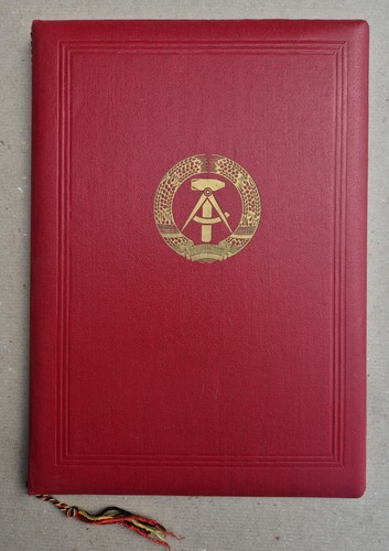 Ddr urkundenmappe - ddr-urkundenmappe, a4