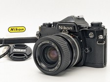 Lesen [App'ce MINT] Nikon FE Schwarz 35Mm SLR Filmkamera + Ai-S 35-70 Aus Japan