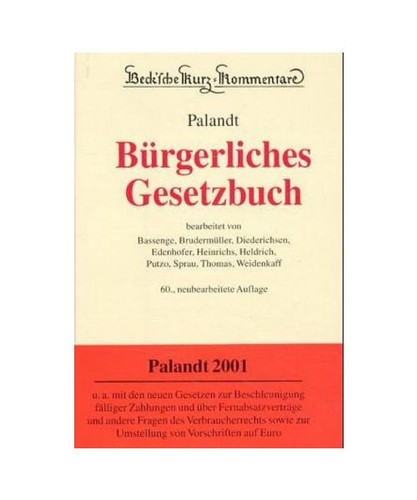 Bürgerliches gesetzbuch bgb - bürgerliches, gesetzbuch/bgb