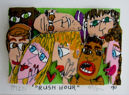 James rizzi 3d rush hour - 3d,