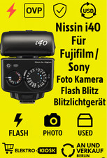 ⚡ Nissin i40 Für Fujifilm / Sony Foto Kamera  Flash Blitz Blitzlichtgerät ✅ OVP