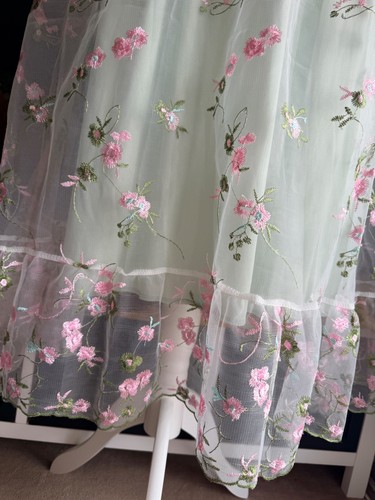 Romantik floral maxi - romantik,
