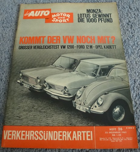 Ams 1962 vergleich - ams, vw