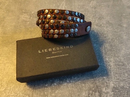 Lederarmband nieten liebeskind - lederarmband,