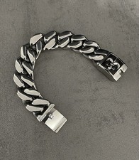 Panzer Armkette Edelstahl 