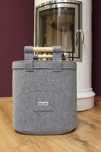 Filzkorb feuerholzkorb - filzkorb,