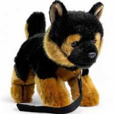 Schäferhund welpe mit leine - schäferhund,
