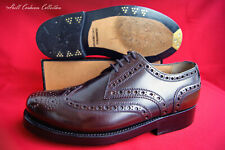 Heinrich Dinkelacker Pferdeleder Shell Cordovan 7 Rio Brogue Oxblood 1.145,-