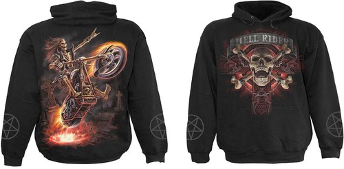 Spiral sweatshirt kapuze - sweatshirt, m.kapuze