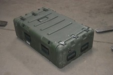 BW Hardigg 19" Rack Deckel 4 HE 61 cm tief Trolly (Netzwerk, Bundeswehr)