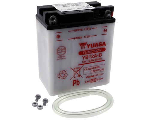 Batterie yuasa yb12a - yuasa, 12ah