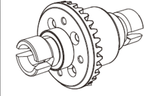 Deerc h16e metallzahnrad - deerc,