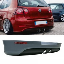 Heckschürze 3tlg  auf R32 Umbau Duplex Heckansatz für VW Golf 5 GTI TDI TSI R GT