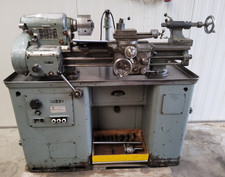 Zug und Leitspindeldrehbank Leinen LZ4S mit Zubehör