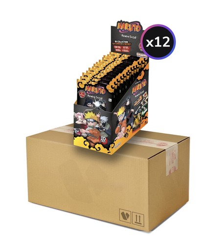 12x naruto mythos tcg display - mythos,