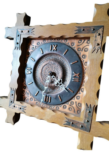 Antik eichenholz wanduhr - antik,