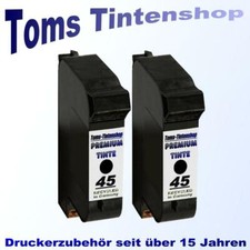 2 für HP 45 Druckerpatrone