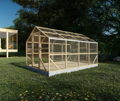 Eco holz gewächshaus - eco,