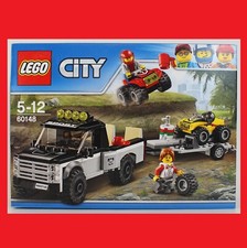 LEGO City 60148 Quad-Rennteam Geländewagen Anhänger Autorennen Rennfahrzeuge NEU