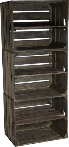 Stück dunkle regal - 3,