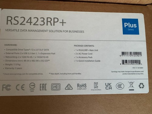Synology rackstation rs2423rp - synology,