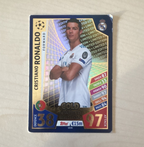 Topps match attax - attax, cristiano
