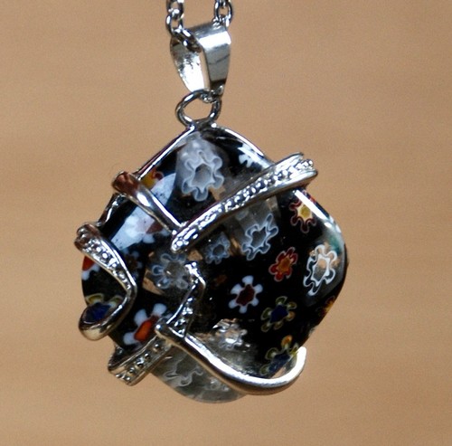 Anhänger millefiori italien - anhänger,