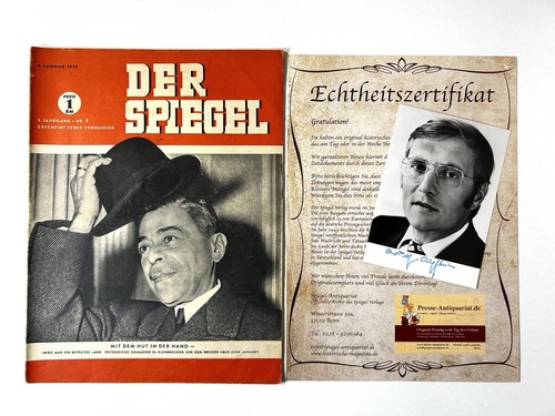 Der spiegel 1947 1 - spiegel, nr.1