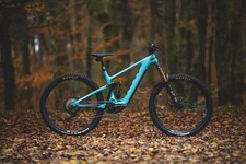 YETI 160E T 1 Carbon E-Bike, XL, Team-Türkis, T 1 Spitzen-Modell, Enduro, Kult