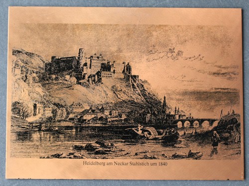 Kupferplatte kupfer geätzt - kupferplatte,