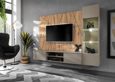 Wohnwand Anbauwand Wohnzimmer